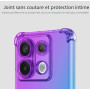 Topme Coque pour Redmi Note 13 4G (6.67" inches), Étui de Téléphone Portable en Silicone TPU Souple avec Dégradé de Couleur Tran