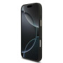 CG MOBILE Guess Coque magnétique avec logo triangle 4G pour iPhone 18 Pro Max (noir)