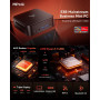 NiPoGi E3B Mini PC, ΑΜD Ryzen 5 7430U(Max 4.3 GHz), 16Go RAM & 512Go SSD | SSD Extensible, W11 PRO, WiFi 6& BT5.2, 4K Triple Dis
