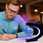 BEBEVOGUE Globe Terrestre Flottant à Lévitation Magnétique | Éclairage LED, Globe Lumineux, Décoration pour Bureau,Maison ou Cha