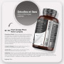 Maca Noire avec Ginseng, 180 Gélules Multi-Usages (6 mois), Complex 6-en-1 | avec Zinc, L Arginine, Panax Ginseng, Poivre Noir,