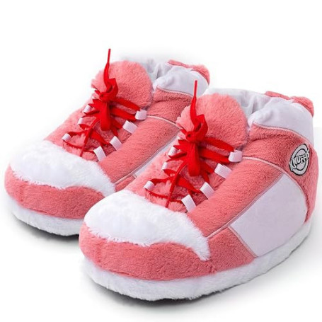 Knuffis Sneaker Chausson Pantoufle Femme Chaussons Sneaker Pantoufles Homme Peluche 36-45