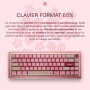 Tryhard Hayami – Clavier Magnétique Gaming 65% | Switchs Hall Effect Ultra-Réactifs 8000 Hz | ARGB Personnalisable | Layout Fran