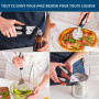 Home Hero Set d'Ustensiles de Cuisine 40 Pièces Inox et Silicone | Ustensiles de cuisine haut de gamme en acier inoxydable et si
