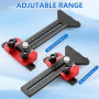 Guide De Scie Sur Table, Guide De Scie Sur Table Réglable Scie à Rail Multi-Angle Butée De Défonceuse En Alliage D'aluminium Ave