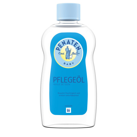Penaten - Huile pour bébé - 500 ml | Huile nettoyante et massante, sans parabènes et sans colorant, pour nouveau-nés