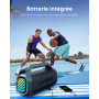 Soundcore par Anker Boom 2 Plus Enceinte Bluetooth puissante | 140 W, 2+2 canaux stéréo, BassUp 2.0, charge rapide 30 W, 20h, IP