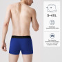 Fullluwaa Boxer Homme Coton Lot de 10, Doux Ceinture Élastique | Calecon Homme Coton, Confortable et Transpirable, Coton doux, A