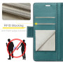 Rerzoiro Coque pour Samsung Galaxy S24, Étui Housse en RFID Protection Premium PU Cuir Portefeuille Rabat Case Magnétique Stand 
