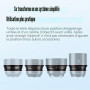 7Artisans 14 mm T2.9 Crame Complète 114 ° Lentille Large Angle,Compatible pour Panasonic S1 S1H S5, Leica SL SL2, Noir