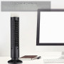 Ventilateur colonne, mini-ventilateur de bureau sans pales | Ventilateur de bureau portable alimenté par USB avec éclairage tami