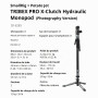 SMALLRIG x Potato Jet TRIBEX Pro 67" Monopode en Fibre de Carbone - 6285 | Déploiement hydraulique X-Clutch en une seule touche,