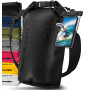 Nordlight Dry Bag Sac Étanche avec Pochette Étanche Téléphone, Fermeture Roll-Top, Bandoulière | Sac à Dos étanche Nautique, Sac