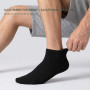 Wamicu 10 Paires Chaussettes Basses Homme Femme - Coton Socquettes Peigné | Courtes Chaussettes Sport, Para Running Travail et L