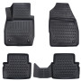 Elmasline Lot de Tapis en Caoutchouc, Design 3D, Bord Extra Haut de 5 cm