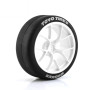 F Fityle Jeu de Jantes et pneus en Caoutchouc pour Voiture RC, 4 pièces, résistant à l'usure, moyeu de 12mm, Remplacement Durabl