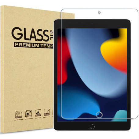 ProCase 1 Verre Trempé pour iPad 9ème/8ème/7ème Génération 10,2" | Verre Trempé 9H, Haute Transparence, Anti-Rayures, Sans Bulle
