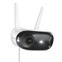 Reolink 4K Caméra Surveillance WiFi Extérieure avec Panorama de 180° | Wi-FI 6 Bi-Bande 2,4/5 GHz, Détection de Personne/Véhicul