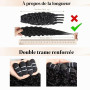 Tissage Naturel Cheveux Humain Bouclé Birmans Burmese Curly 182022 Pouces | Mèches Bundles Human Hair Tissage Bresilien Cheveux 