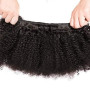Tissage Naturel Cheveux Humain Afro Kinky Curly Human Hair 16 18 20 Pouces | Tissage Bouclé Naturel 4B 4C Meche Bresilienne Vier