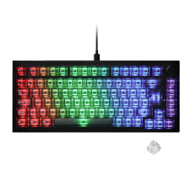 AKKO 5075 V5 HE Clavier Gaming Magnétique Filaire ISO-FR AZERTY,RT 0,001 mm | Clavier 75 % ISO-FR AZERTY, taux d'interrogation d