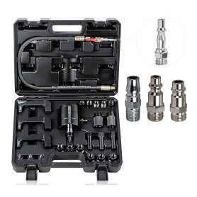 DAYUAN Lot de 24 pièces Extracteur pneumatique d'injecteurs diesel Extracteur d'injecteurs injecteurs Common Rail CDI Ensemble d