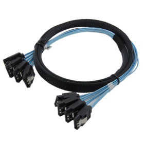 YIWENTEC H0101 Câble SATA Haute Vitesse 6 Gbps pour Serveur 1m