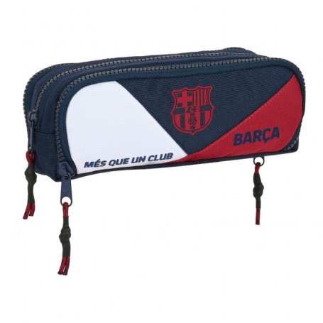 Trousse d'écolier F.C. Barcelona Corporativa Bleu Bordeaux (21 x 8 x 8 cm) 21,99 €