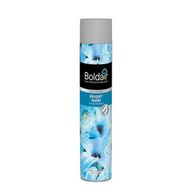 BOLDAIR - Aérosols parfumants Bouquet Marin - Destructeur d'odeurs - Parfume agréablement - Forte rémanence - Pulvérisation sèch