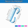 24 Pièces Brosse à Ongles, Brosse de Nettoyage à la Main | pour Récurer Les Ongle Brosses à Ongles, Outil de Nettoyage pour Nail