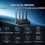 GL.iNet GL-BE6500 Flint 3e Routeur Wi-FI 7 avec VPN pour Maison et Gaming | Wi-Fi 7 BE6500 jusqu'à 6,5 Gbit/s avec MLO et 4K-QAM