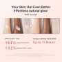 medicube No Cast Just Glow Collagène Crème Solaire SPF 50 | Crème solaire visage SPF 50, formule légère & non collante avec pept
