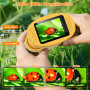 Microscope Numérique pour Enfants 1000X, Temodu 2.0 Pouces Microscope Enfant, 8 Lumières LED, Sciences de Plein air pour Les 3 A