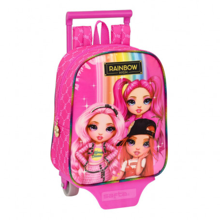 Cartable à roulettes Rainbow High Fuchsia (22 x 28 x 10 cm) 41,99 €