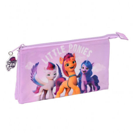 Trousse Fourre-Tout Triple My Little Pony Lila (22 x 12 x 3 cm) 21,99 €