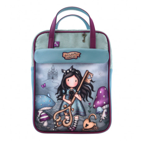 Sac à dos Gorjuss Curiosity Gris Vert (27 x 10 x 37 cm) 64,99 €