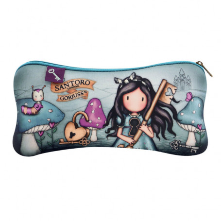 Trousse d'écolier Gorjuss Curiosity Gris Vert (22 x 11.3 x 1 cm) 21,99 €