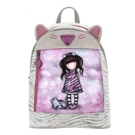 Sac à dos Casual Gorjuss Ruby wild Gris (25,5 x 31 x 10 cm) 72,99 €