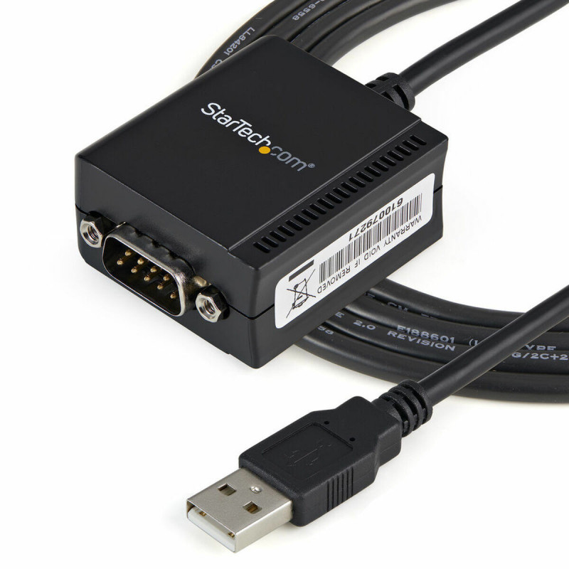 Startech.com Câble adaptateur de 1,80 m USB vers série DB9 RS232 - Chipset FTDI