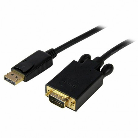 Adaptateur DisplayPort vers VGA Startech DP2VGAMM6B      (1,8 m) Noir 1.8 m 46,99 €