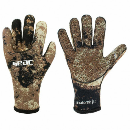 Gants de pêche Seac Seac Camo 3,5 MM Marron 39,99 €