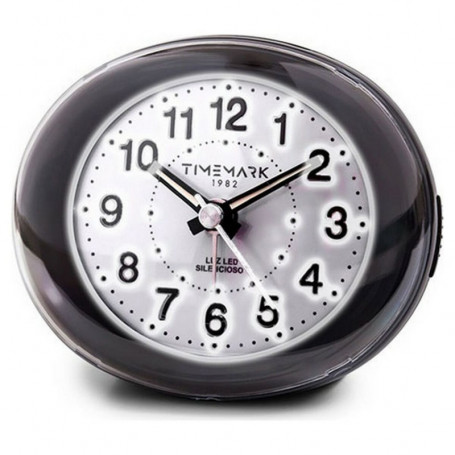 Réveil Analogique Timemark Noir (9 x 9 x 5,5 cm) 18,99 €