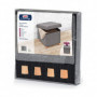 Pouf Domopak Living Tissu (38 x 38 x 34 cm) 73,99 €