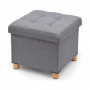 Pouf Domopak Living Tissu (38 x 38 x 34 cm) 73,99 €