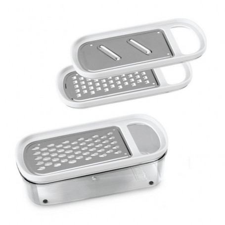 Râpe avec réservoir Metaltex Rap-Box 3-en-1 ABS Acrylique (21 cm) 26,99 €