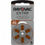Batteries Rayovac Extra Compatibilité avec aides auditives 15,99 €