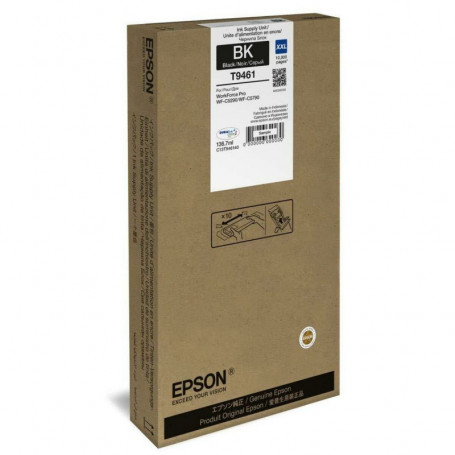 Cartouche d'encre originale Epson C13T946140 Noir 209,99 €