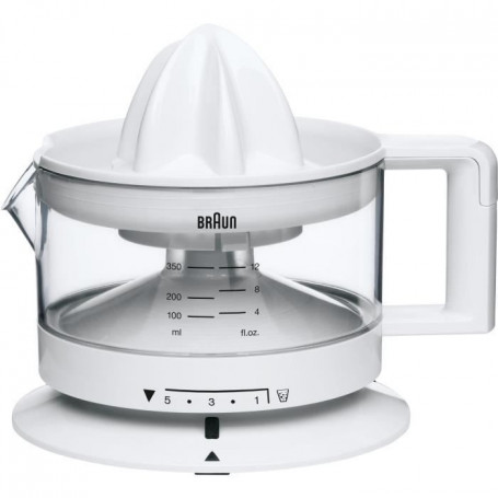 BRAUN CJ3000 Presse-agrumes - 20 W - 5 niveaux de contrôle de la pulpe - Blanc 33,99 €