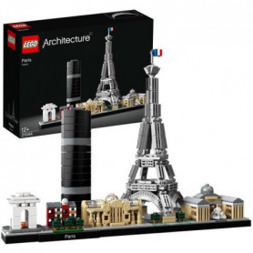 Playset Lego Architecture 21044 Paris LEGO 21044 Architecture Paris Maquette a Construire avec Tour Eiffel. Collection 79,99 €