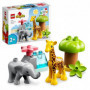 LEGO 10971 DUPLO Animaux Sauvages d'Afrique. Jouet sur le Safari des 2 Ans avec 19,99 €